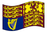 Bandiera animata Famiglia reale (Gran Bretagna)