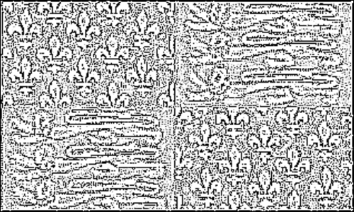 Contorno della bandiera Re Edoardo III (1312 - 1377) da colorare