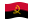 Angola-Bandiera sventolante