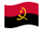 Angola-Bandiera sventolante