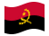 Angola-Bandiera sventolante