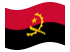 Angola-Bandiera sventolante
