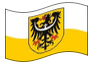 Bandiera animata Bassa Slesia (provincia prussiana)