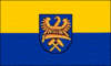 Grafica della bandiera Alta Slesia (provincia prussiana)