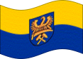 Bandiera Alta Slesia (provincia prussiana) statica
