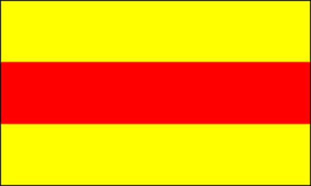 Bandiera Baden senza stemma
