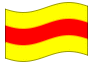 Bandiera animata Baden senza stemma