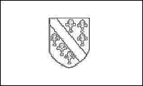 Contorno della bandiera Bosnia ed Erzegovina (1992) da colorare