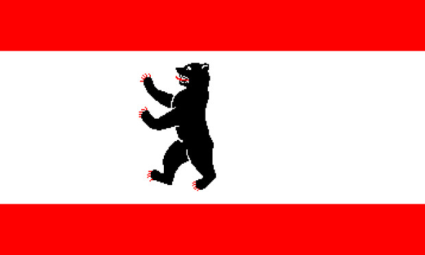 Bandiera Berlino Ovest (Berlino Ovest)