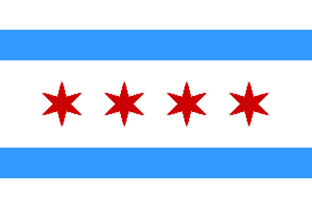 Bandiera Chicago, Bandiera Chicago
