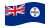 Queensland-Bandiera sventolante