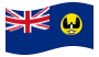 Australia Meridionale (South Australia)-Bandiera sventolante