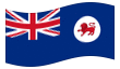 Bandiera animata Tasmania