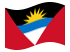 Antigua e Barbuda-Bandiera sventolante