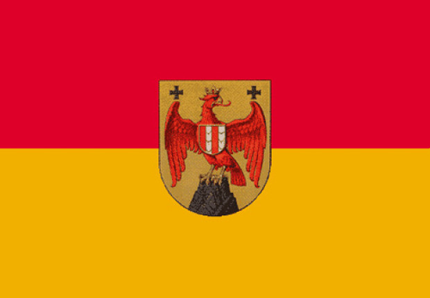 Bandiera Burgenland (bandiera di servizio)