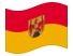 Burgenland (bandiera di servizio)-Bandiera sventolante