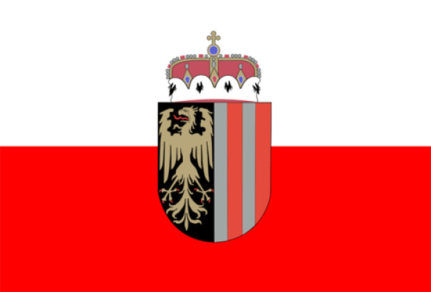 Bandiera Alta Austria (bandiera di servizio), Bandiera Alta Austria (bandiera di servizio)
