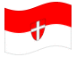Bandiera animata Vienna (bandiera di servizio)