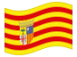 Bandiera animata Aragona