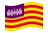 Isole Baleari-Bandiera sventolante