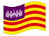 Isole Baleari-Bandiera sventolante