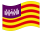 Bandiera animata Isole Baleari