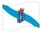 Bandiera animata Galizia
