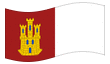 Bandiera animata Castiglia-La Mancia