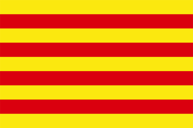 Bandiera Catalogna, Bandiera Catalogna