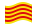 Catalogna-Bandiera sventolante