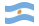 Argentina-Bandiera sventolante