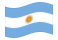 Argentina-Bandiera sventolante