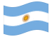 Argentina-Bandiera sventolante