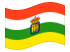 La Rioja-Bandiera sventolante