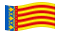 Valencia-Bandiera sventolante