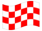 Bandiera animata Brabante settentrionale