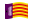 Maiorca-Bandiera sventolante
