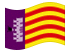 Maiorca-Bandiera sventolante