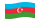 Azerbaigian-Bandiera sventolante