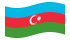 Azerbaigian-Bandiera sventolante
