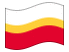 Piccola Polonia (Malopolskie)-Bandiera sventolante
