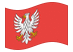 Mazowieckie-Bandiera sventolante