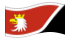 Warminsko-Mazurskie (Varmia-Mazuria)-Bandiera sventolante