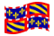 Borgogna (Bourgogne)-Bandiera sventolante