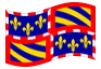 Bandiera animata Borgogna (Bourgogne)