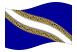 Champagne-Ardenne-Bandiera sventolante