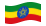 Etiopia-Bandiera sventolante