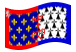 Pays de la Loire-Bandiera sventolante