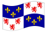 Bandiera animata Piccardia