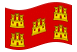 Poitou-Charentes-Bandiera sventolante